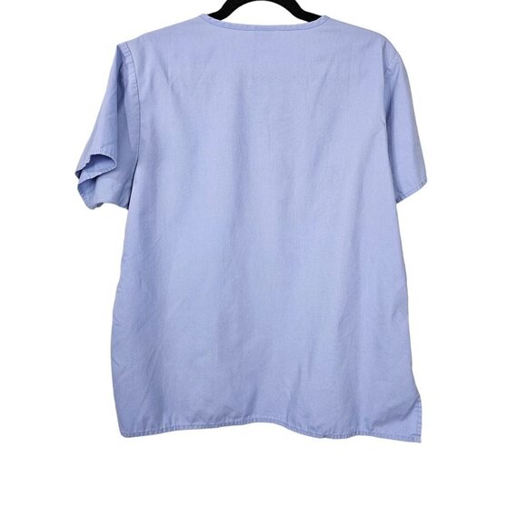 Dickies Scrubs Blue Pant and Tops Set Of 3 - Picture 3 of 13